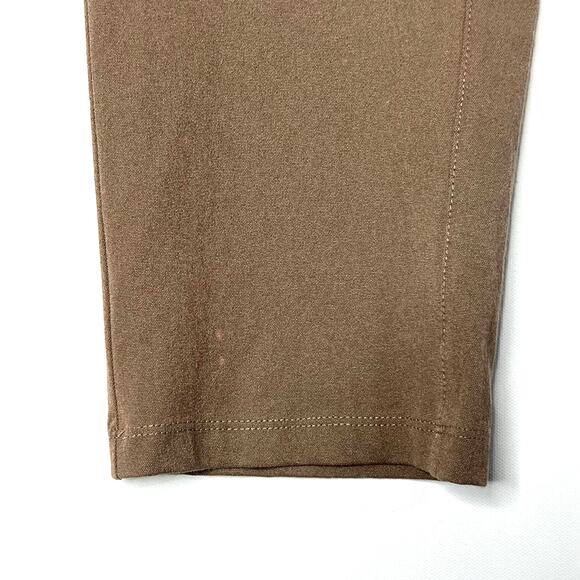 Travelers Collection Crepe Pants Ankle Pull On Tan Beige Womens 2 Large - Picture 4 of 12